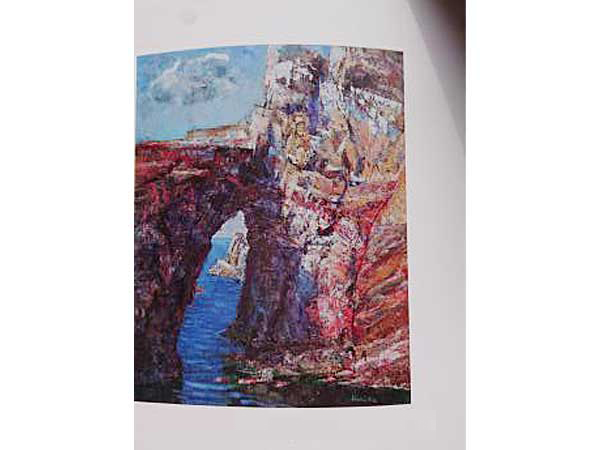 絵画展で入選した作品