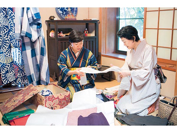 横山タカ子さんの着物
