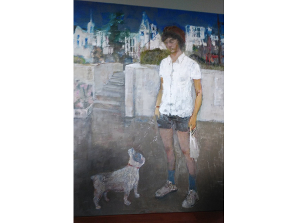 「油絵の作品が仕上がるまでの過程」