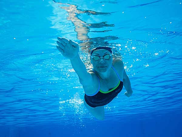 水泳をして、心も体も元気に